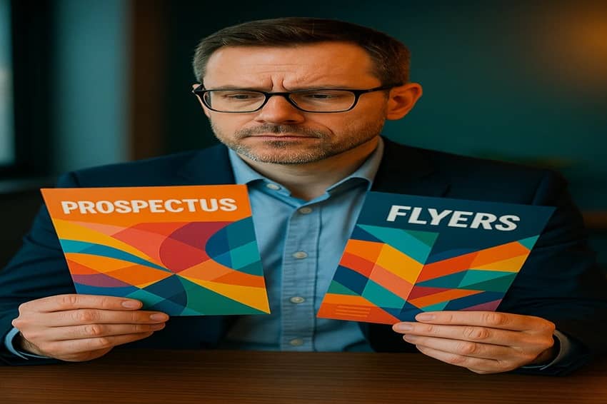 Quelle est La différence entre Prospectus et Flyers