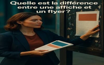Quelle est La différence entre Une affiche et Un flyer ?