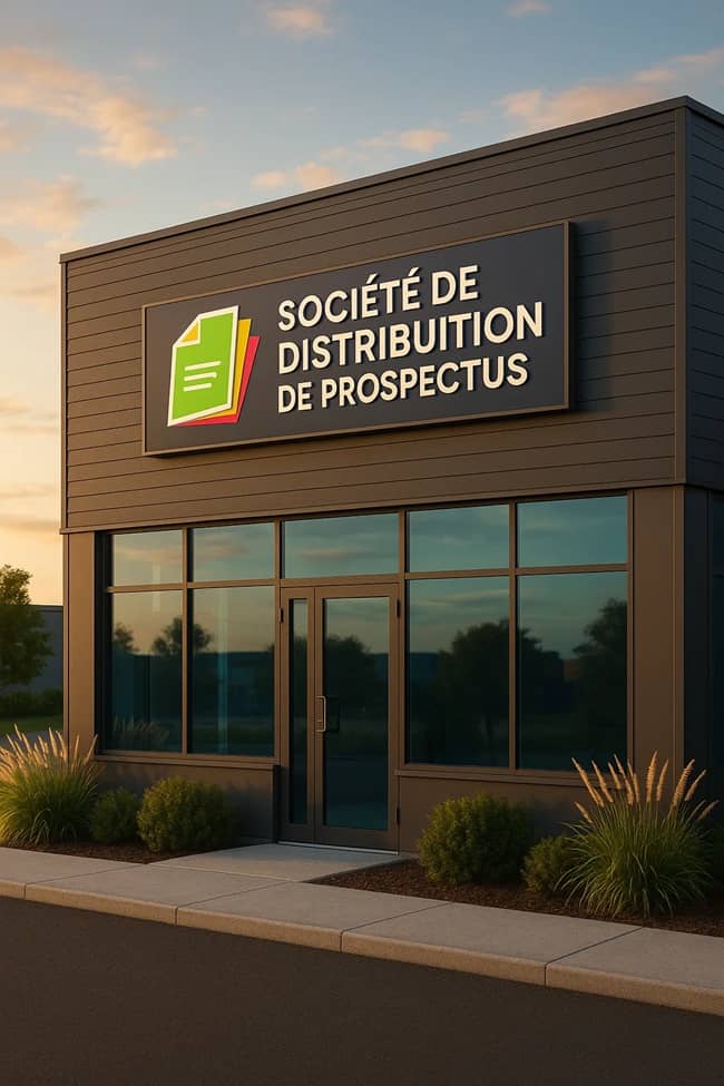 société de distribution de prospectus