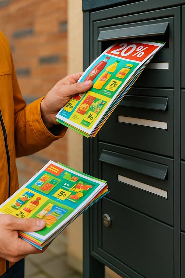 tarif distribution prospectus dans les boites aux lettres