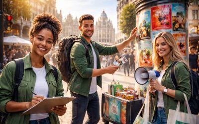 3 conseils pour réussir sa campagne de street marketing à Bruxelles